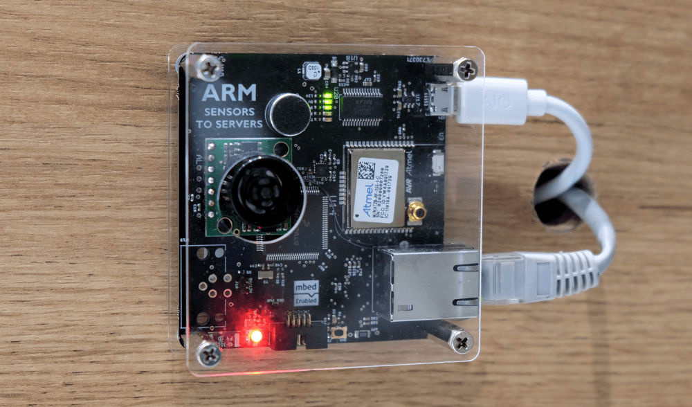 Arm sensors to servers hardware
