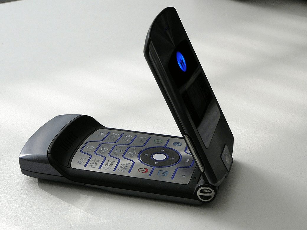 The Motorola Razr V3