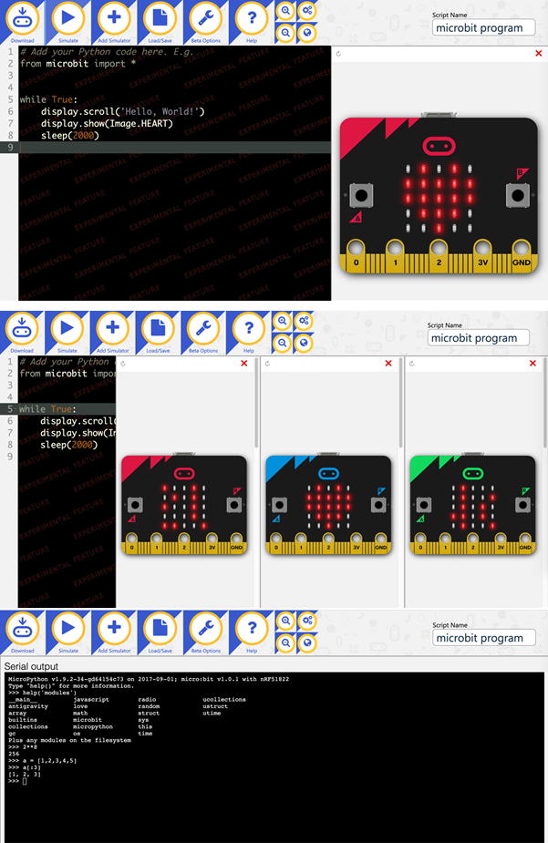  micro:bit program