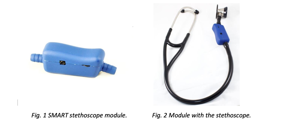  A graphic to show the SMART Stethoscope