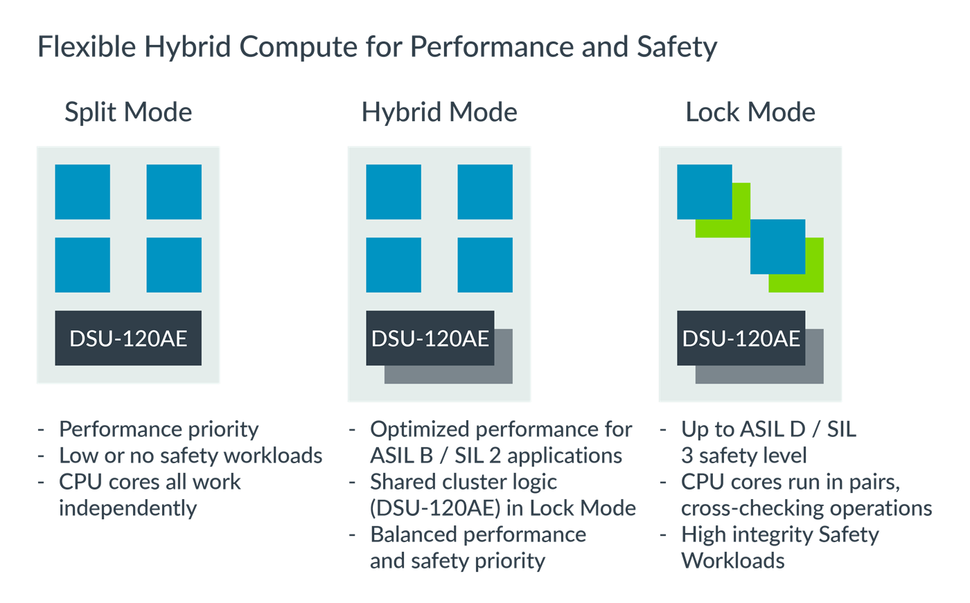 Flexible Hybrid Compute for Performance and Safety
