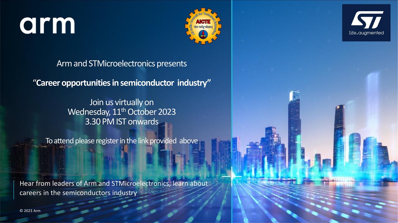 Arm and STMicroelectronics Career Opportunities in Semiconductor