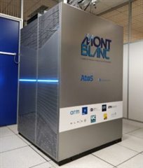 Mont Blanc supercomputer
