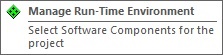  Accessing the Manage Run-Time Environment