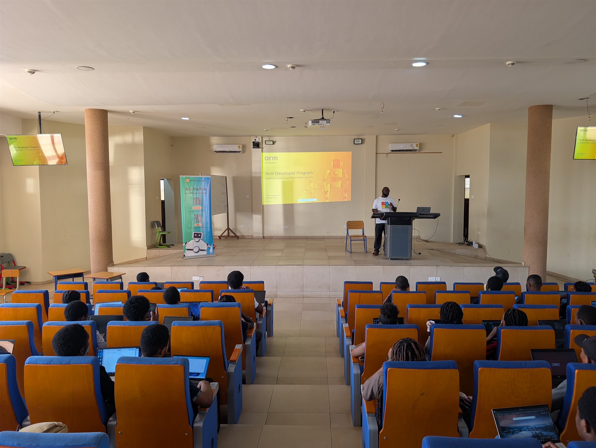 KNUST in action, presenter and venue presentations