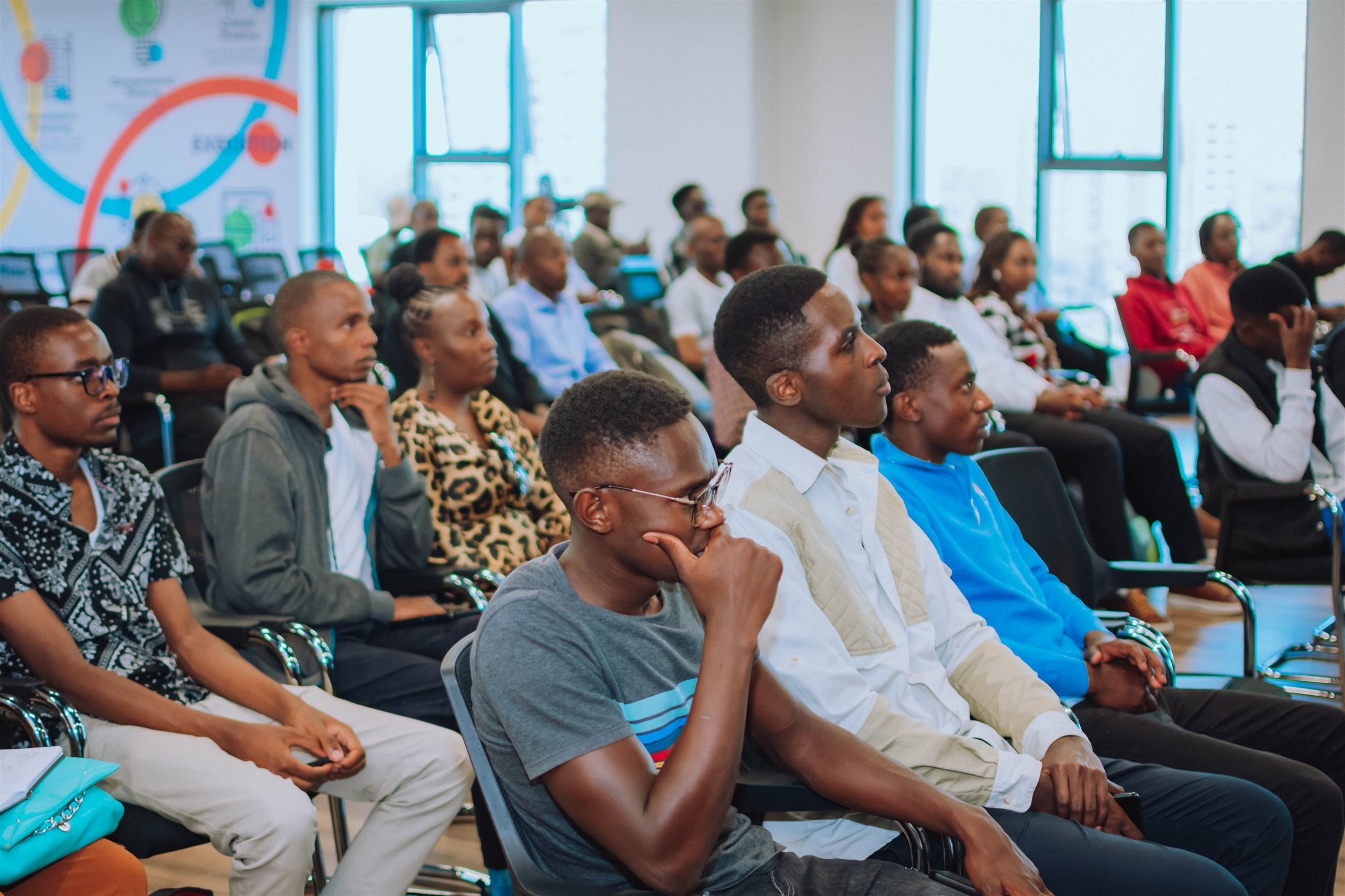 Audience shot during the session with Allen Koech from Autodesk
