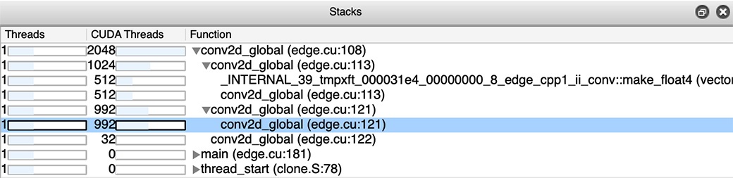 DDT Parallel Stack View