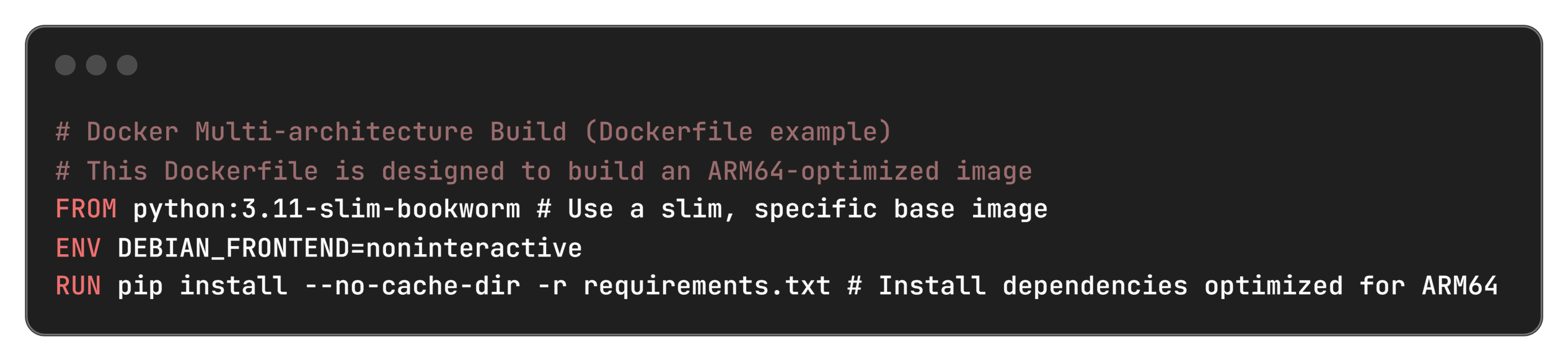 Docker file