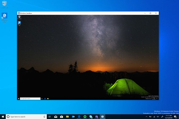 Windows sandbox demo for Windows on Arm