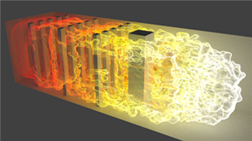 Iso-surface temperature