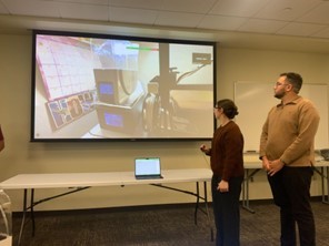 3D Printer project photo of presenters.