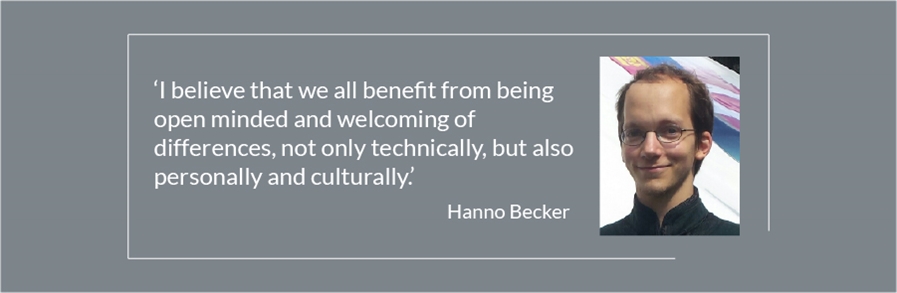 National Inclusion Week Hanno Becker quote.
