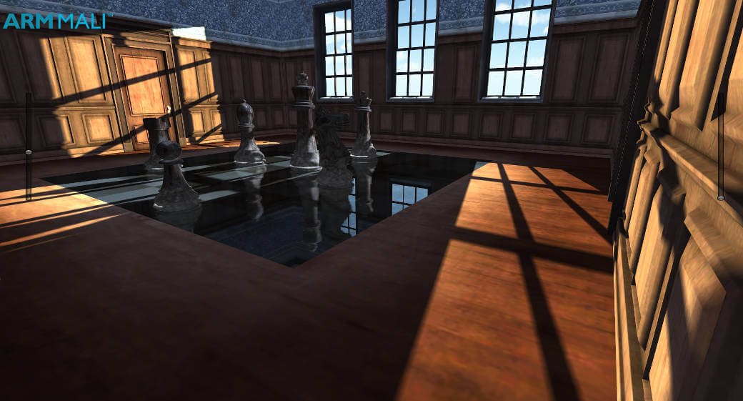 Chessroom in shadow 2