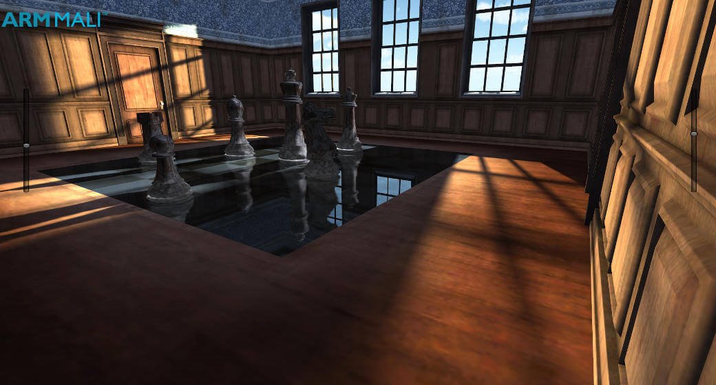 Chessroom in shadow 4