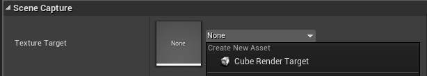 Connecting Scene Capture Cube to a Cube Render Target