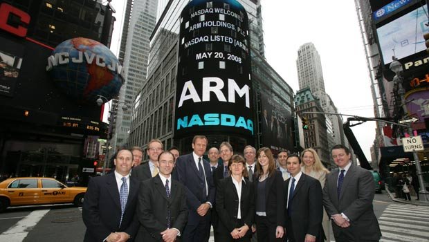 ARM Holdings was publicly listed in early 1999