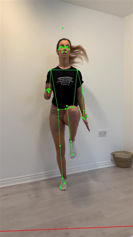 Results with BlazePose with blur and occlusions